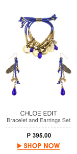 Bracelet and Earrings Set