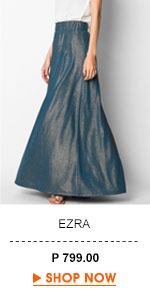 Metallic Maxi Skirt
