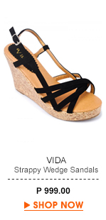 Strappy Wedge Sandals