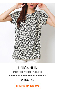 Printed Floral Blouse