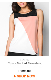 Colour Blocked Sleeveless