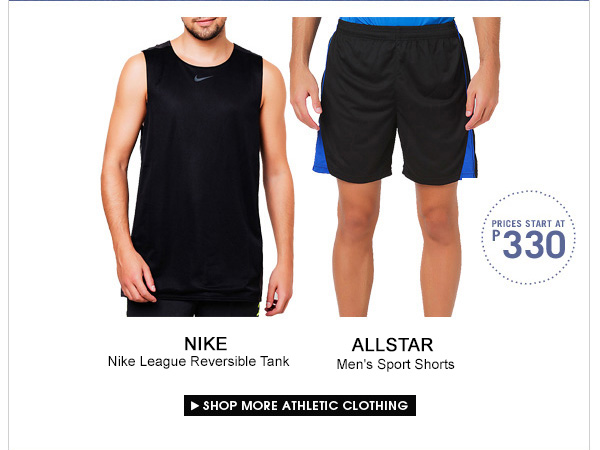 Shop More Athletic Clothing!
